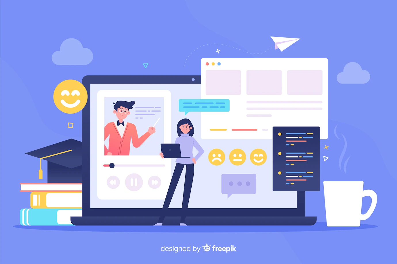 التعليم عبر الإنترنت